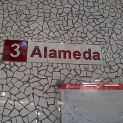 Metro Alameda - Detalle del trencadis