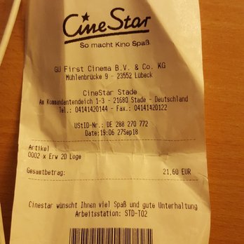 Cinestar - Cinema Near Me - Stade, NI