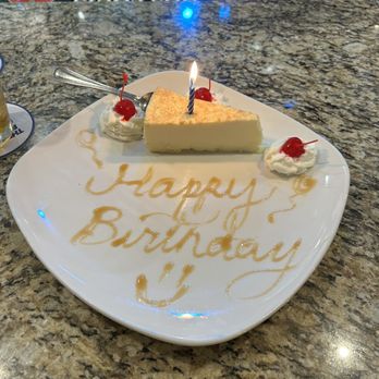 Carlo's Pizzeria & Bar - Birthday cake - cheesecake - Pizza Near Me - Middletown, New York
