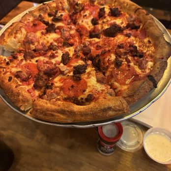 Angelo's Pizza - Meatlovers Pizza - Pizza Near Me - Lakewood, Ohio Angelo's Pizza - Meatlovers Pizza - Pizza Near Me - Lakewood, Ohio