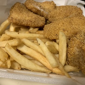 The Pink Fishtail - Catfish fish plate - Cajun/Creole Near Me