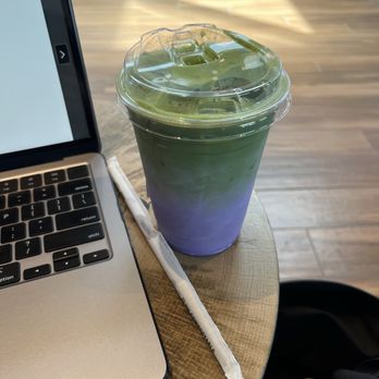 Wall Writers Coffee - Ube matcha - Coffee & Tea Near Me - Irvine, California Wall Writers Coffee - Ube matcha - Coffee & Tea Near Me - Irvine, California