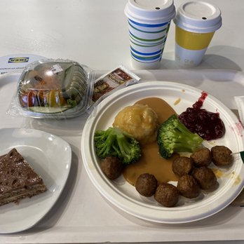 IKEA Bistro/Exit Cafe - All this for $7 - Hot Dogs Near Me - Costa Mesa, California