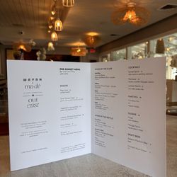 Sunset menu