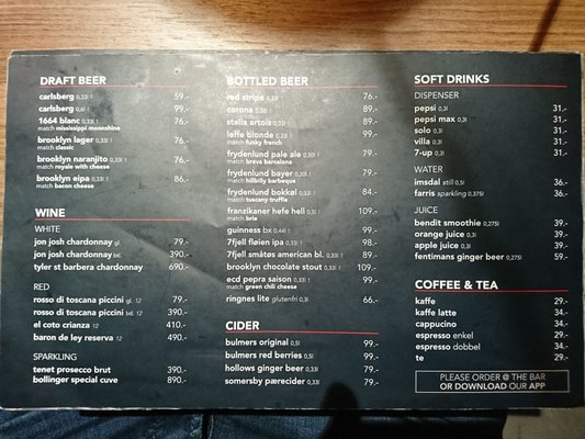 Menu photo 2 Holy Cow Bergen, 12