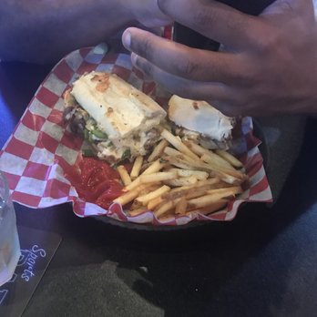 Cheers Sports Eatery - Holland, OH - Philly sandwich. The bread was so good - Sports Bars Near Me - Holland, Ohio Cheers Sports Eatery - Holland, OH - Philly sandwich. The bread was so good - Sports Bars Near Me - Holland, Ohio