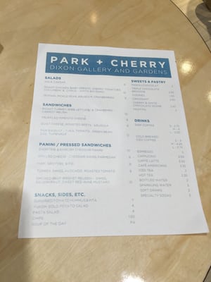 Menu photo 4 Park + Cherry Memphis, TN