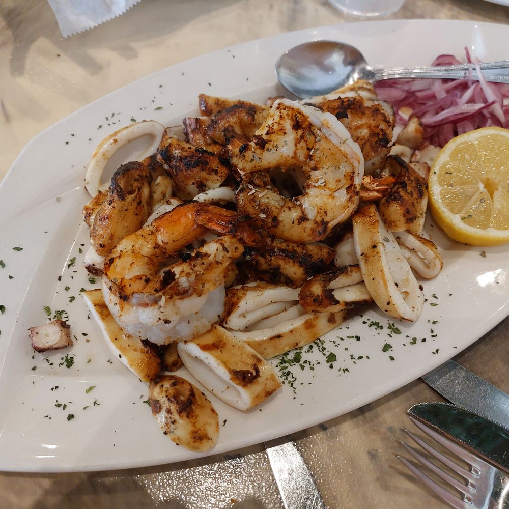 Greek Taverna - Seafood Platter (for Two) - Greek Near Me - Edgewater, New Jersey Greek Taverna - Seafood Platter (for Two) - Greek Near Me - Edgewater, New Jersey
