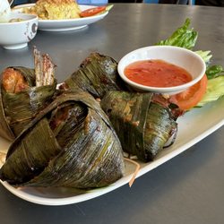 石澳樂園 - Steamed Chicken in Lotus Leaf