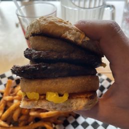Fire Burger...it's HUGE!! Fire Burger...it's HUGE!!
