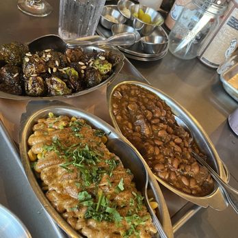 Easy ‘Que - Brussels sprouts, corn, and baked beans - Barbeque Near Me - Kailua, Hawaii
