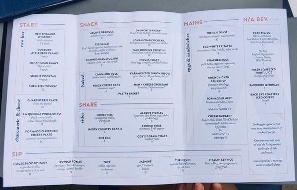 Menu photo 7 Alcove Boston, MA