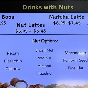 Chaos Bubble Shoppe - Drinks with nuts. - Bubble Tea Near Me - Chino Hills, California Chaos Bubble Shoppe - Drinks with nuts. - Bubble Tea Near Me - Chino Hills, California