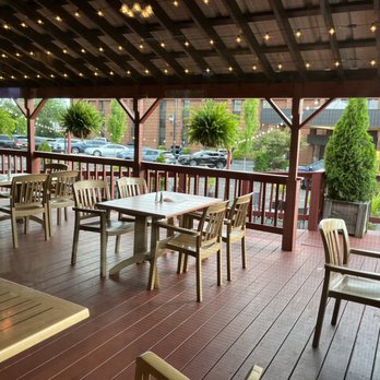 The Press Box - Outside dining - American Near Me - Oswego, New York