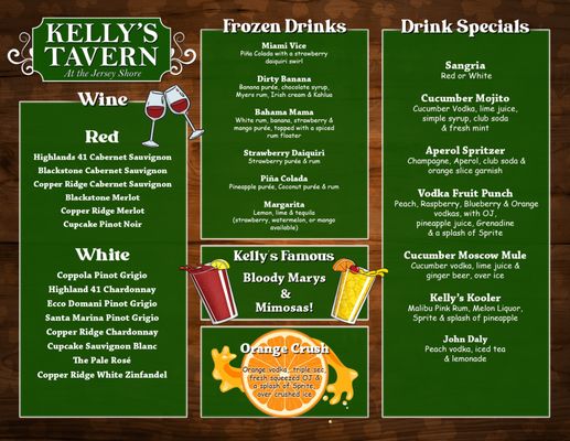 Menu photo 1 Kelly's Tavern Neptune City, NJ