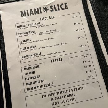 Miami Slice - Pizza Near Me - Miami, Florida Miami Slice - Pizza Near Me - Miami, Florida