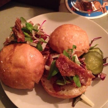 The Strand - Duck slider appetizer - New American Near Me - Orlando, Florida The Strand - Duck slider appetizer - New American Near Me - Orlando, Florida