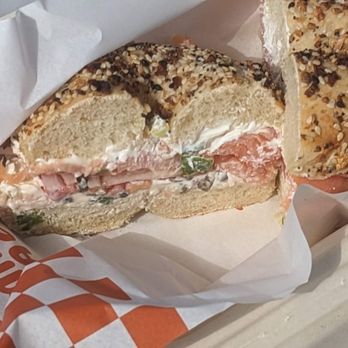 Mission Bagel - Lox bagel sandwich - Bagels Near Me - San Diego, California