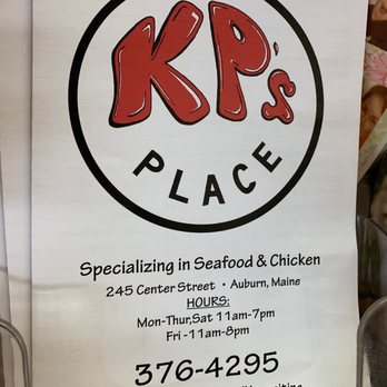 KP's Place - a sign for kp's place - Seafood Near Me - Auburn, Maine KP's Place - a sign for kp's place - Seafood Near Me - Auburn, Maine