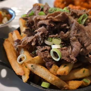 Pinstripes - Fries with prime rib shavings - Bowling Near Me - Edina, Minnesota Pinstripes - Fries with prime rib shavings - Bowling Near Me - Edina, Minnesota