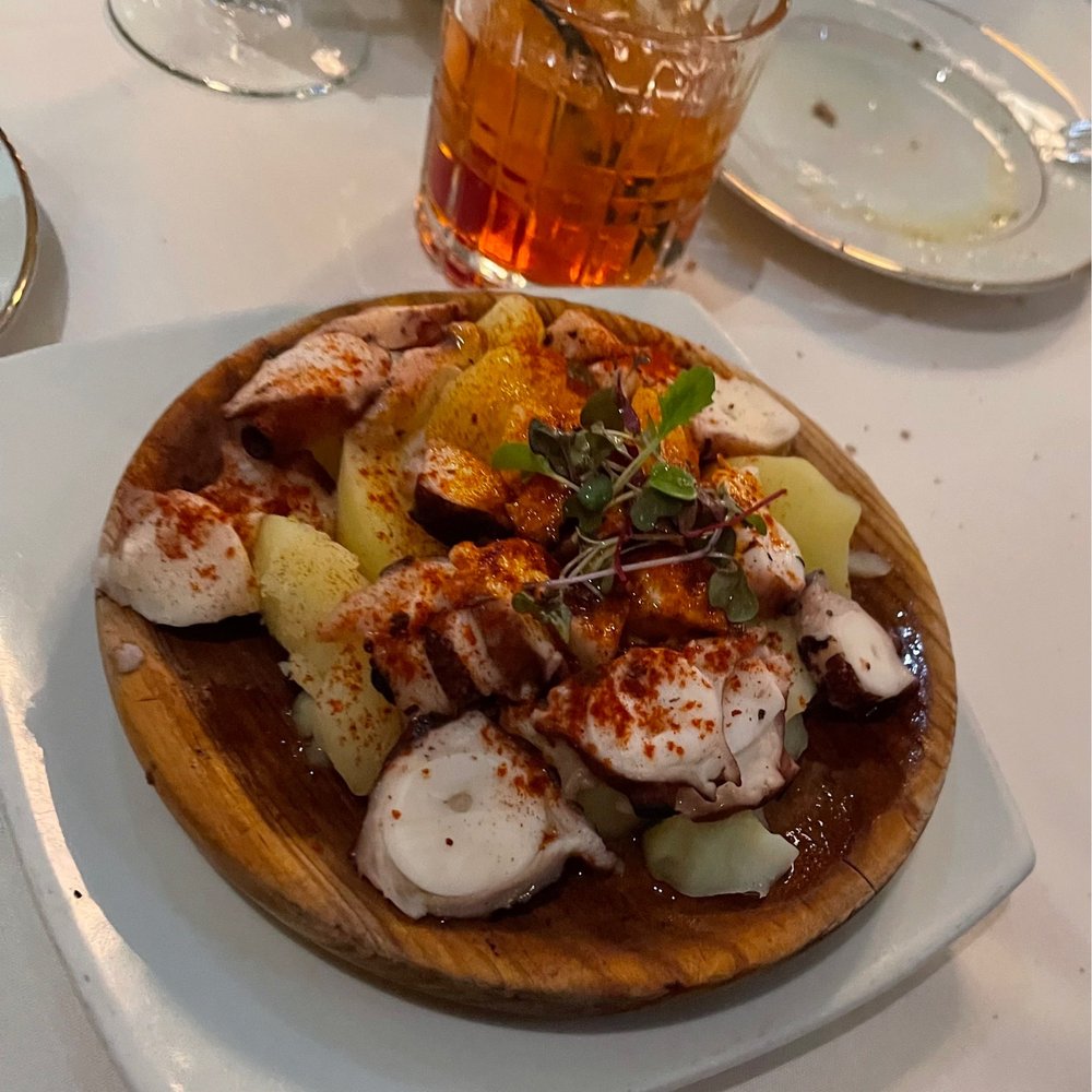 Taberna del Alabardero - Alabardero: octopus with potatoes - Spanish Near Me - Washington, DC, District of Columbia Taberna del Alabardero - Alabardero: octopus with potatoes - Spanish Near Me - Washington, DC, District of Columbia