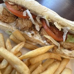 Babineaux's Cafe - Shrimp po'boy