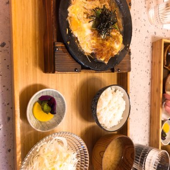 Saku - Tonkatsu with egg, mushrooms and seaweed. Super good! - Japanese Near Me - Vancouver, British Columbia Saku - Tonkatsu with egg, mushrooms and seaweed. Super good! - Japanese Near Me - Vancouver, British Columbia