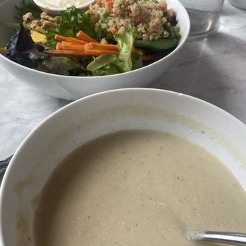 Jolie - Mushroom soup and salad - Nutritionists Near Me - New Vernon, New Jersey Jolie - Mushroom soup and salad - Nutritionists Near Me - New Vernon, New Jersey