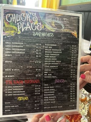 Menu photo 4 Chuck's Place Salem, IL