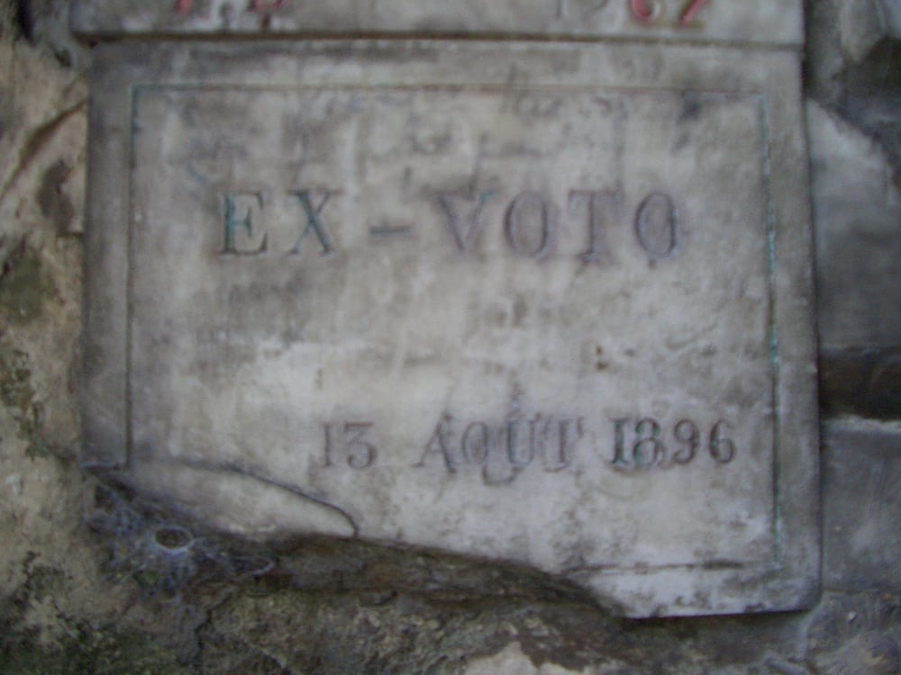GROTTE NOTRE DAME DE LOURDES Boulevard de la Corniche, Thonon les Bains, HauteSavoie, France
