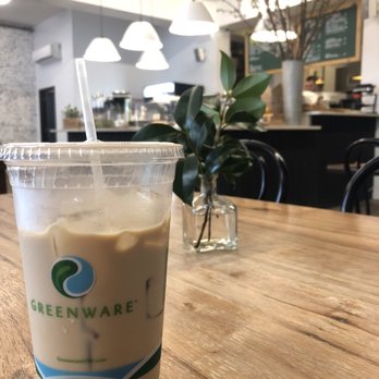 Mottley Kitchen - This vanilla bean ice latte with almond milk - Cafes Near Me - Bronx, New York Mottley Kitchen - This vanilla bean ice latte with almond milk - Cafes Near Me - Bronx, New York