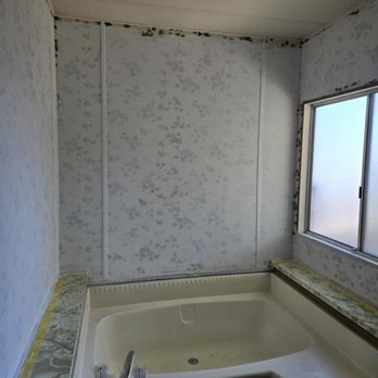 Cal West Reglazing - Before and after of tub shower and kitchen sink - Refinishing Services Near Me