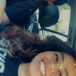 My beautiful hair! And my boyfriend and i leaving Mingos very happy!!!