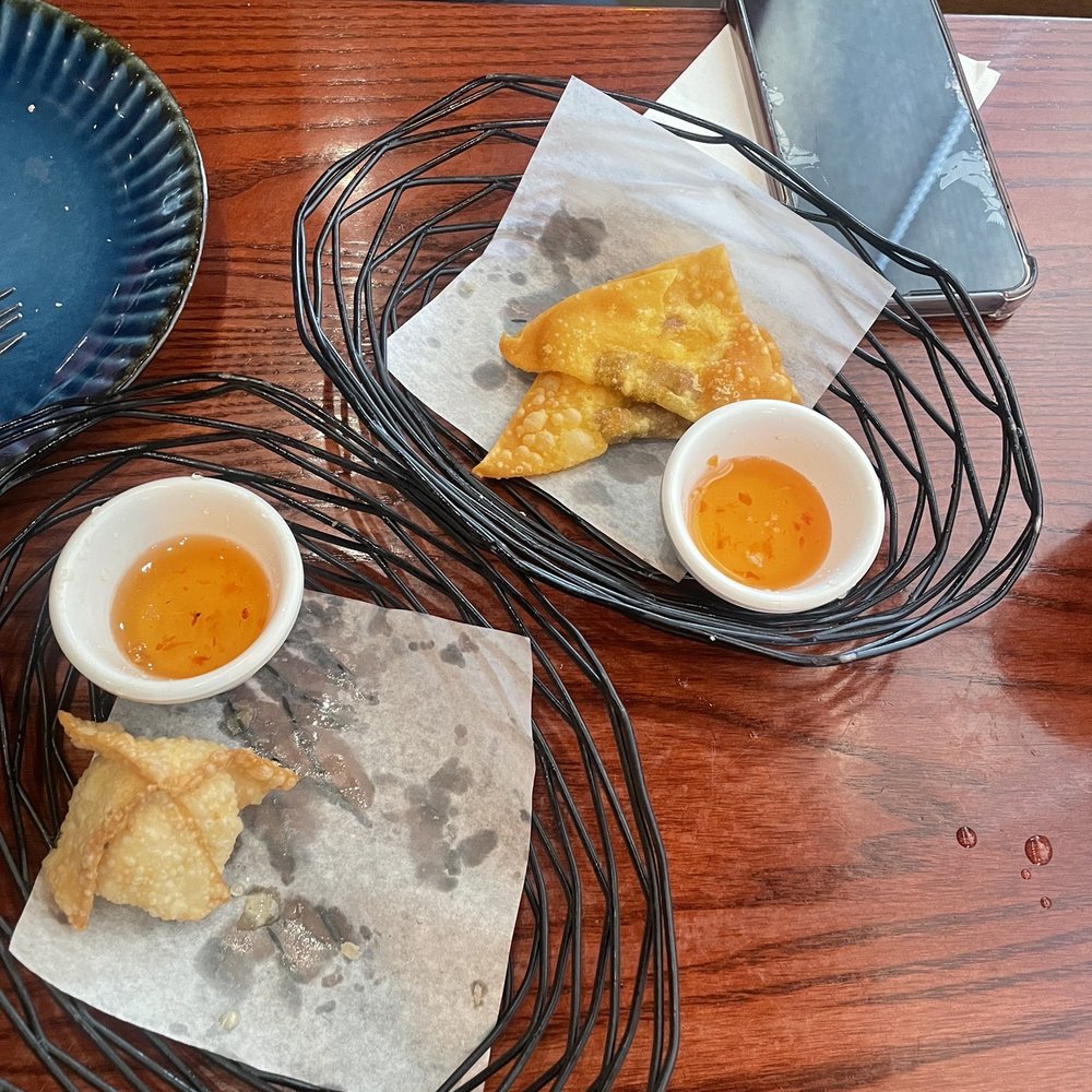 Surina Thai - Crab Angels Crispy Wonton - Thai Near Me - Chamblee, Georgia Surina Thai - Crab Angels Crispy Wonton - Thai Near Me - Chamblee, Georgia
