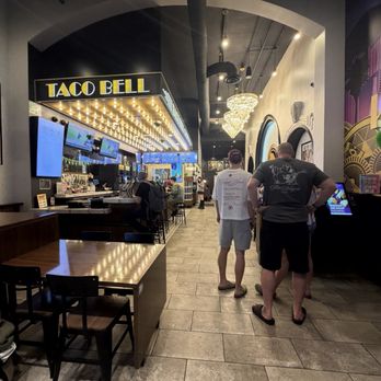 Taco Bell Cantina Cantina - What you see walking in - Fast Food Near Me - Hollywood, California