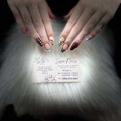 Super Nails - Custom nail art by our team at Super Nails in Deltona. Now under new management