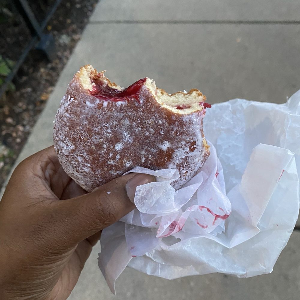 Beacon Doughnuts - Raspberry Grapefruit Sufganiyot - Donuts Near Me - Chicago, Illinois Beacon Doughnuts - Raspberry Grapefruit Sufganiyot - Donuts Near Me - Chicago, Illinois