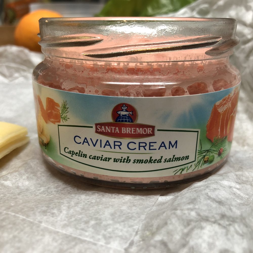 Arbat - Never had this til now. Like salmon spread and you can taste the little eggies :) - Delis Near Me - Concord, California