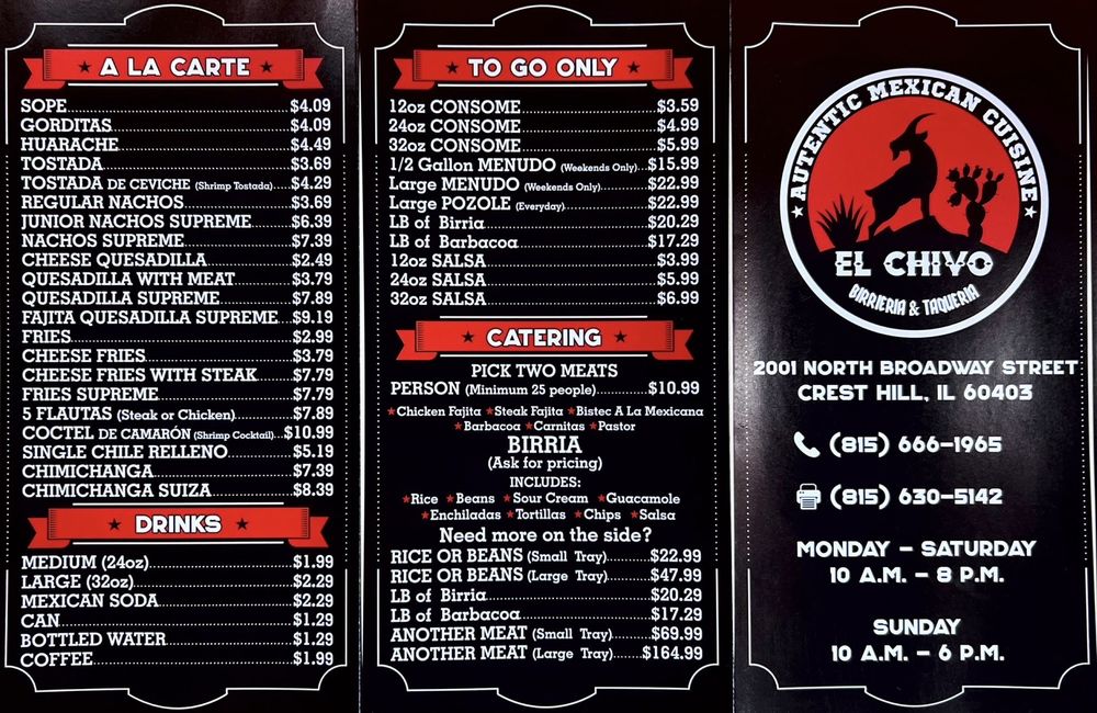 El Chivo Birrieria & Taqueria