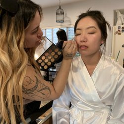 Keilani Beauty - During bridal makeup