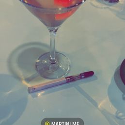 Watermelon martini...