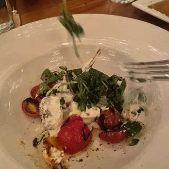 Town Hearth - (Split) tomato burrata salad - American Near Me - Dallas, Texas Town Hearth - (Split) tomato burrata salad - American Near Me - Dallas, Texas