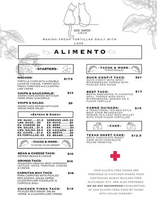 Menu photo 7 Dos Gatos Gastropub Belfast, ME