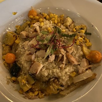 Back Bistro - Chicken risotto - New American Near Me - Folsom, California