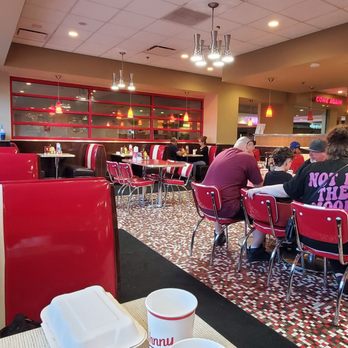 Johnny Rockets - Layout of the diner - Diners Near Me - Reno, Nevada