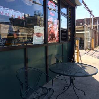 La Torre Brothers Pork Store - The dining area on a sunny day. - Meat Shops Near Me - Brooklyn, New York La Torre Brothers Pork Store - The dining area on a sunny day. - Meat Shops Near Me - Brooklyn, New York