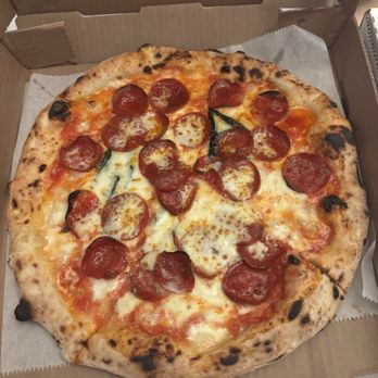 Crust Pizzeria Napoletana - BEEF PEPPERONI - Pizza Near Me - Vienna, Virginia Crust Pizzeria Napoletana - BEEF PEPPERONI - Pizza Near Me - Vienna, Virginia