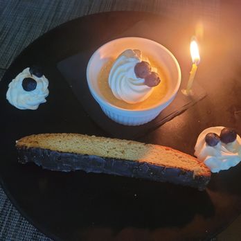 Summer House Steak & Seafood - Anniversary dessert - Seafood Near Me - Siesta Key, Florida Summer House Steak & Seafood - Anniversary dessert - Seafood Near Me - Siesta Key, Florida