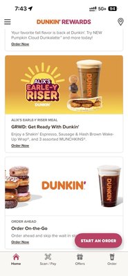 Menu photo 1 Dunkin’ Sacramento, CA