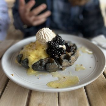 The Hidden Kitchen - Monte Cristo Waffle - Juice Bars & Smoothies Near Me - Cayucos, California